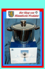Koch - Fleischtopf 11,6 Liter Edelstahl