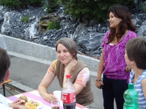 Frau Stamm und Frau Tr�ber jun.