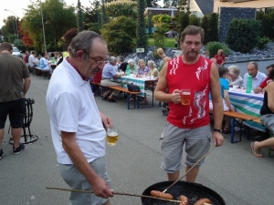Ruedi Enderli mit Gast